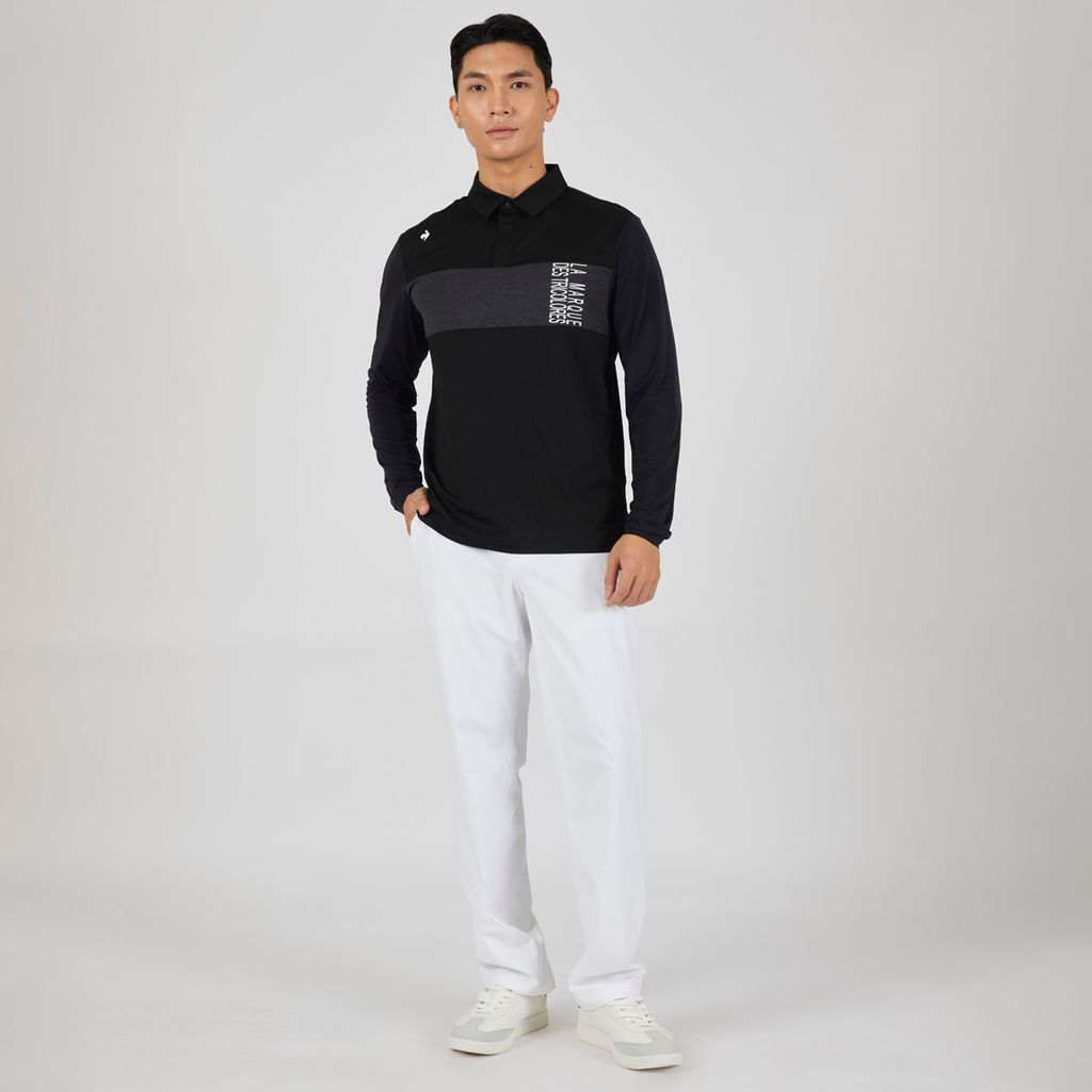 Áo dài tay le coq golf nam GP121MTL34-BLCK