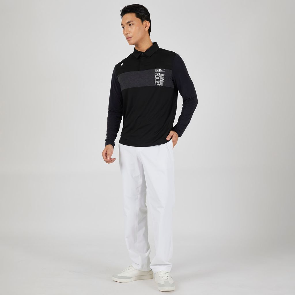 Áo dài tay le coq golf nam GP121MTL34-BLCK