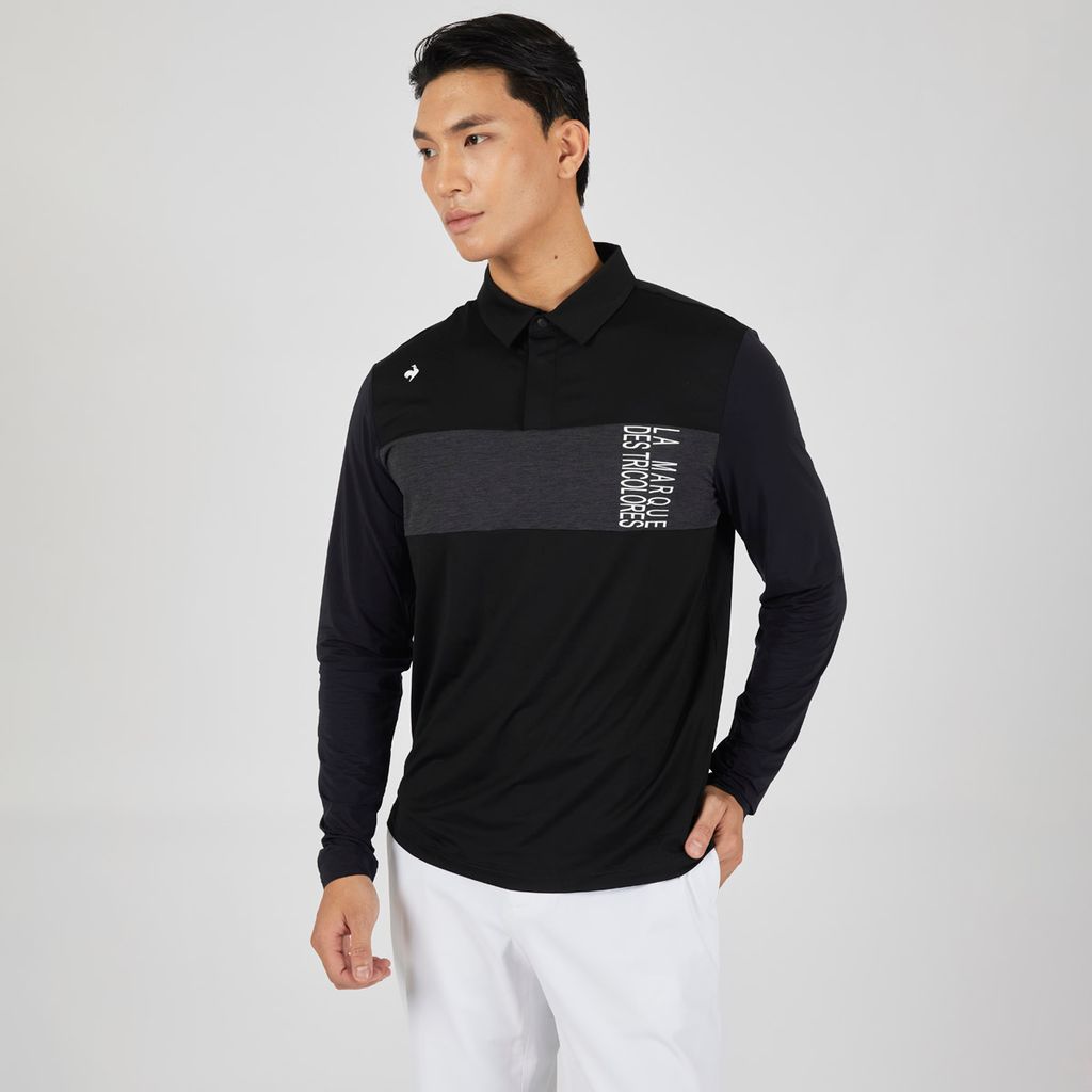 Áo dài tay le coq golf nam GP121MTL34-BLCK