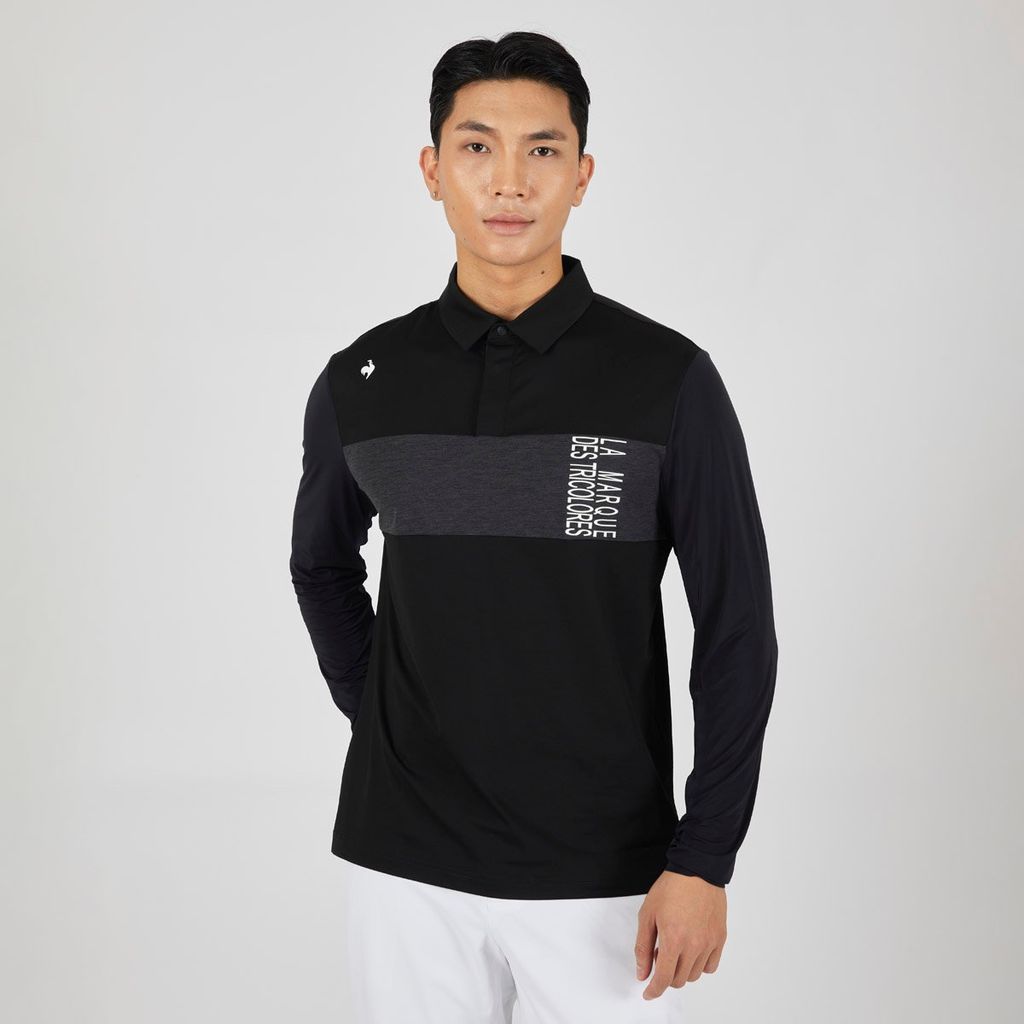 Áo dài tay le coq golf nam GP121MTL34-BLCK