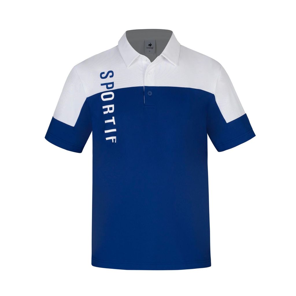Áo polo le coq golf nam GP121MTS32-DBLU– LECOQSPORTIF - Main Image