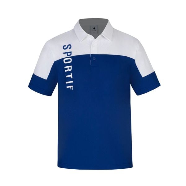  Áo Polo le coq golf nam - GP121MTS32-DBLU 