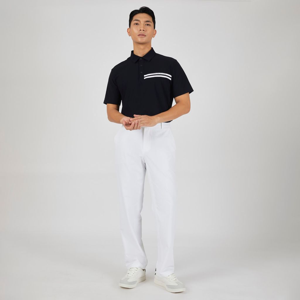 Áo Polo le coq golf nam GP121MTS33-BLCK