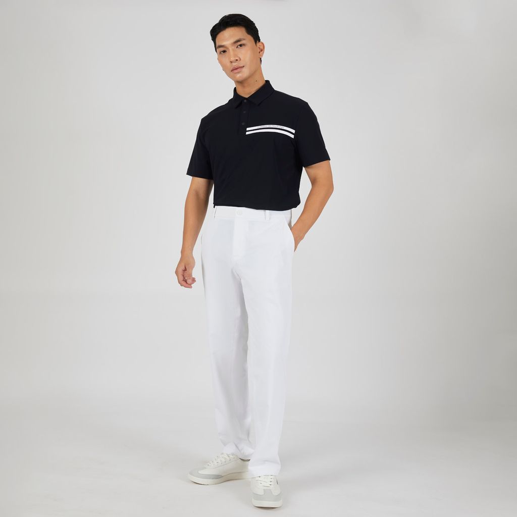 Áo Polo le coq golf nam GP121MTS33-BLCK