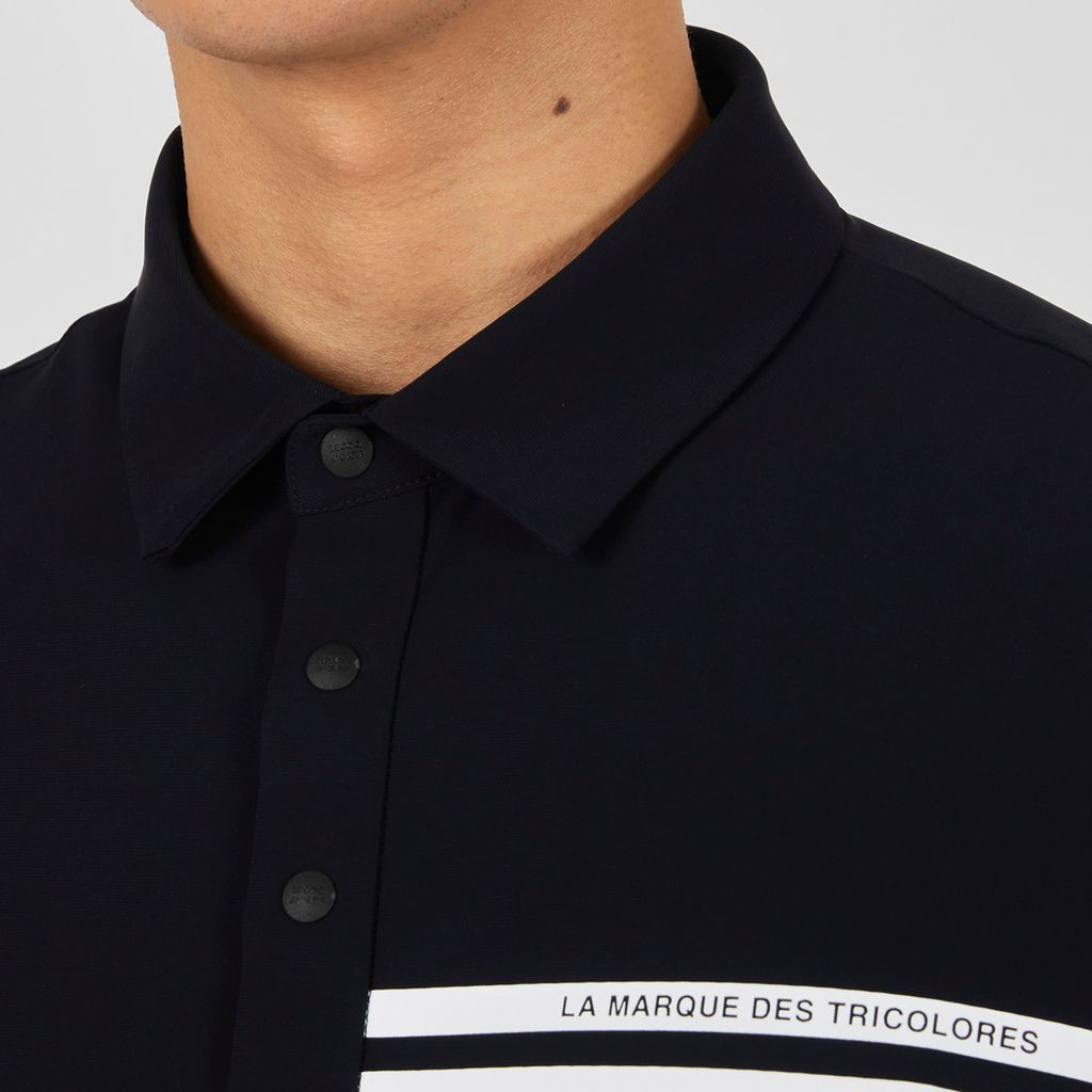 Áo Polo le coq golf nam GP121MTS33-BLCK
