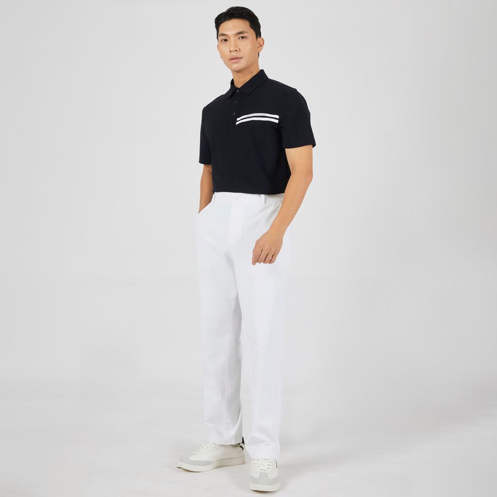 Áo Polo le coq golf nam GP121MTS33-BLCK