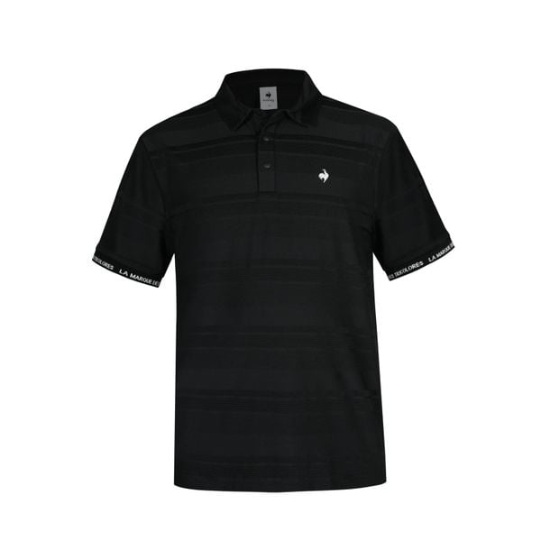  Áo Polo le coq golf nam - GP121MTS34-BLCK 