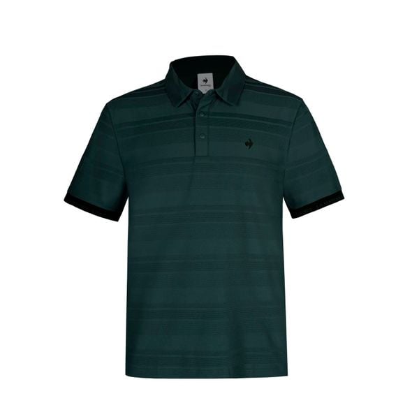 Áo Polo le coq golf nam - GP121MTS34-DGRN 