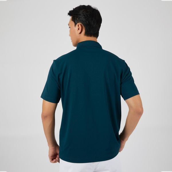 Áo Polo le coq golf nam GP121MTS35-DGRN 