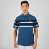  Áo Polo le coq golf nam GP121MTS36-DGRN 