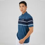  Áo Polo le coq golf nam GP121MTS36-DGRN 