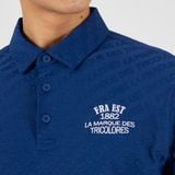  Áo Polo le coq golf nam GP121MTS37-DBLU 