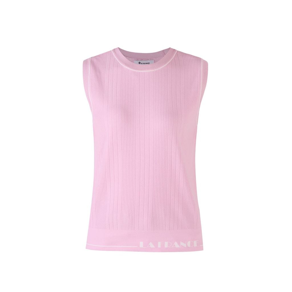 Áo len gile le coq golf Nữ GP122LKV21-PINK