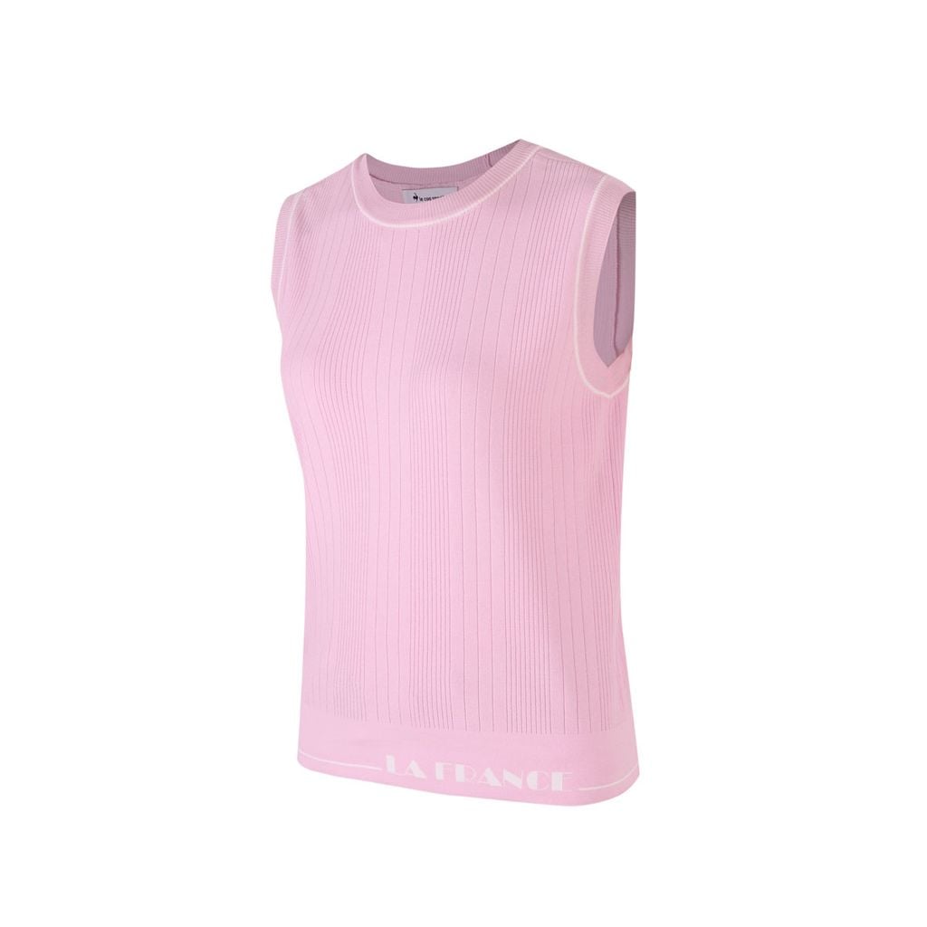 Áo len gile le coq golf Nữ GP122LKV21-PINK