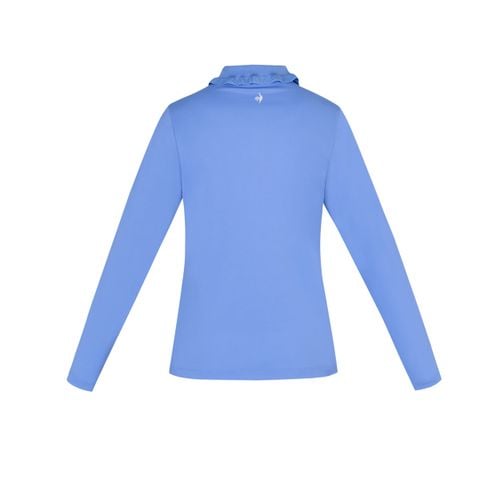 Áo golf nữ cổ diềm xếp nếp tinh tế, thiết kế nữ tính nhẹ nhàng