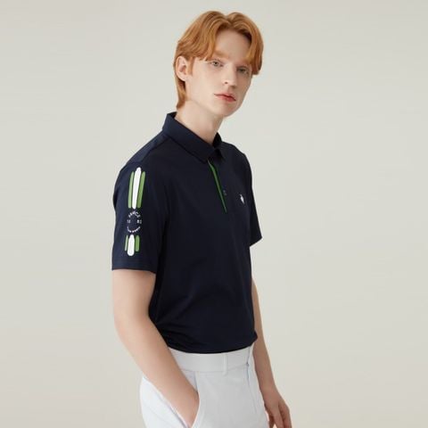 Áo Polo le coq golf Nam - GP221MTS53-NAVY