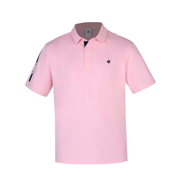 Áo Polo le coq golf nam - GP221MTS53-PINK