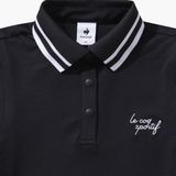  Áo Polo dài tay le coq golf nữ - GP222LTL42-BLCK 