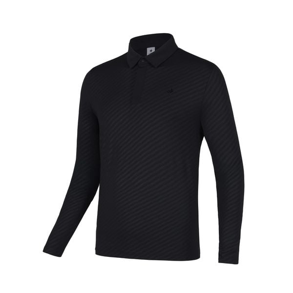  Áo dài tay có cổ le coq golf Nam GP321MTL81-BLCK 