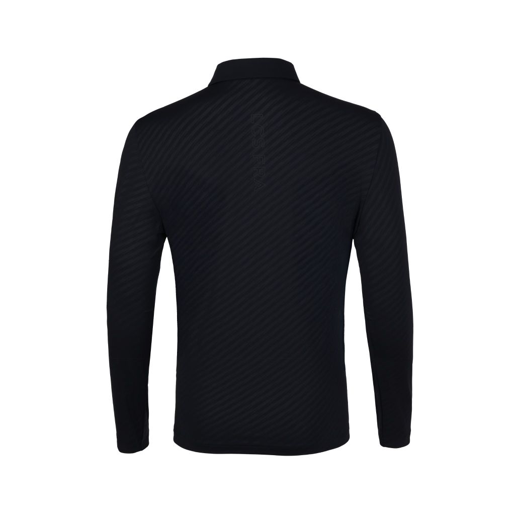 Áo dài tay có cổ le coq golf Nam GP321MTL81-BLCK