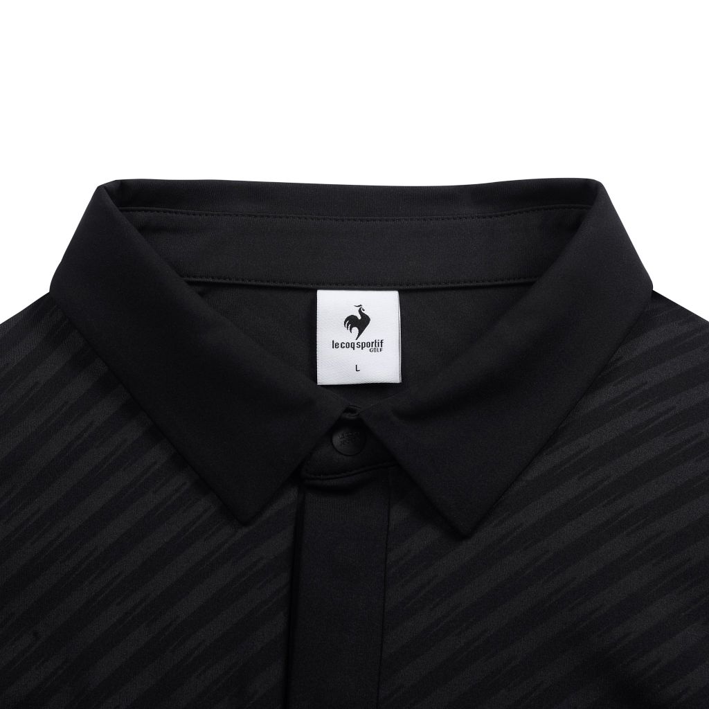 Áo dài tay có cổ le coq golf Nam GP321MTL81-BLCK