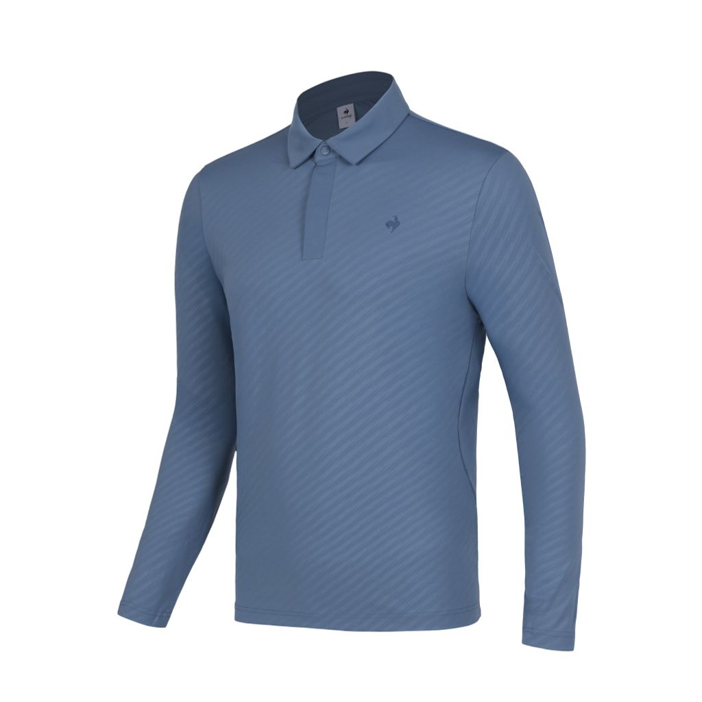 Áo dài tay có cổ le coq golf Nam GP321MTL81-LBUE