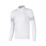 Áo dài tay có cổ le coq golf Nam GP321MTL93-WHTE 