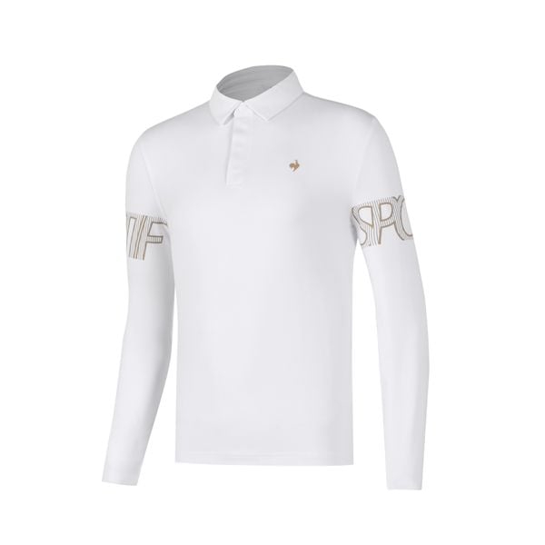  Áo dài tay có cổ le coq golf Nam GP321MTL93-WHTE 
