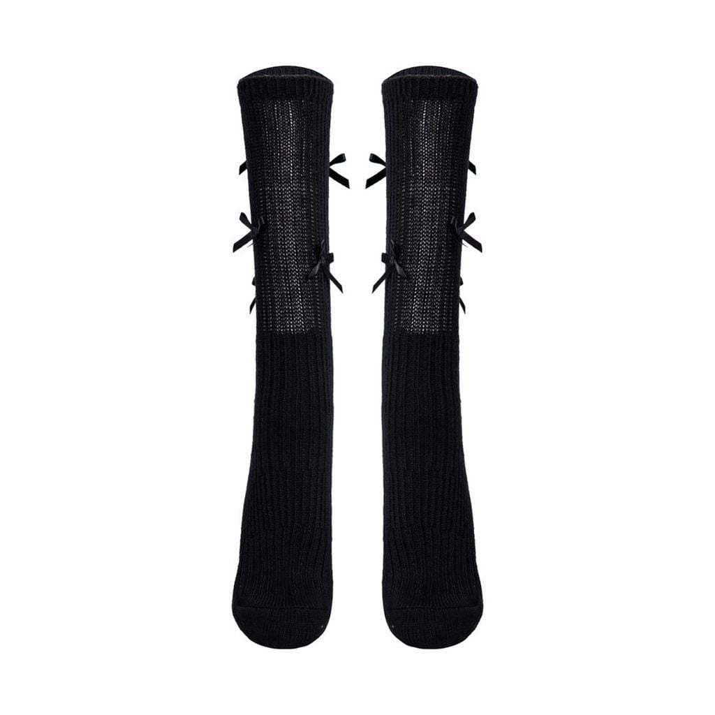 Tất thể thao le coq golf Nữ GP322LSO83-BLCK