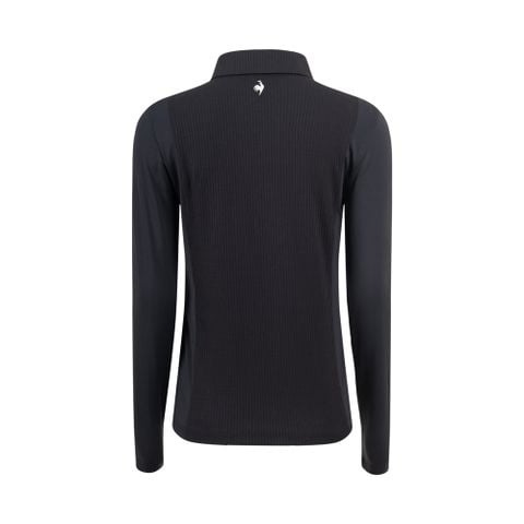 Áo dài tay có cổ le coq golf Nữ GP322LTL81-BLCK