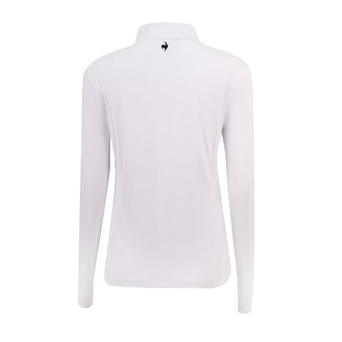 Áo dài tay có cổ le coq golf Nữ GP322LTL81-WHTE