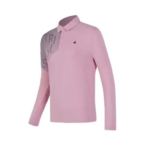 Áo dài tay có cổ le coq golf Nam GP421MTLO1-PINK