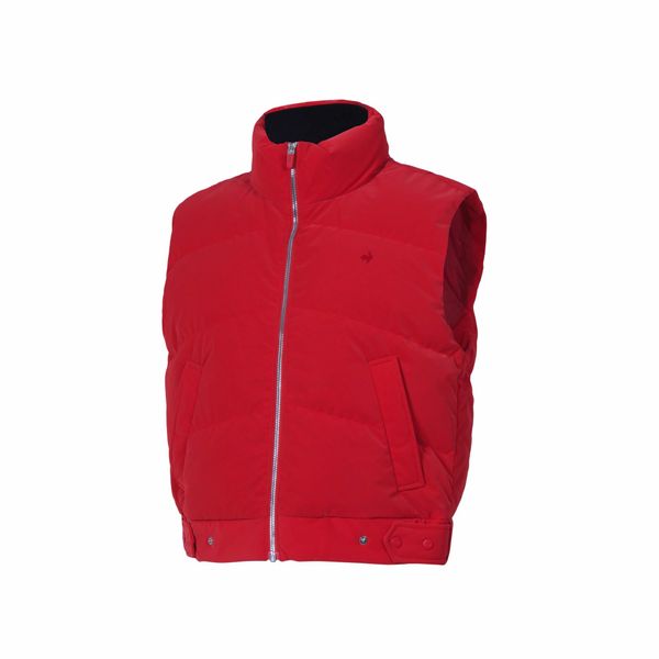 Áo gile le coq golf Nữ GP422LWVO3-ORNG