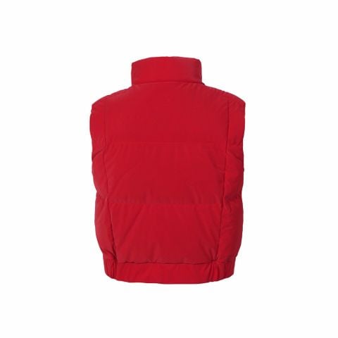 Áo gile le coq golf Nữ GP422LWVO3-ORNG