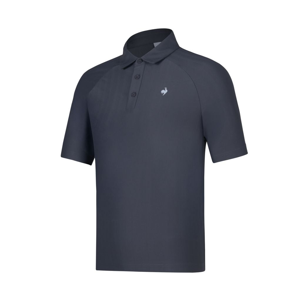 Áo polo golf nam Le Coq Sportif màu xám Cool Gray năng động