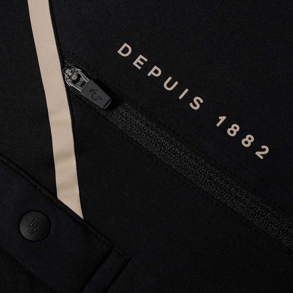 Áo Polo le coq golf Nam GQ121MTS32-BLCK