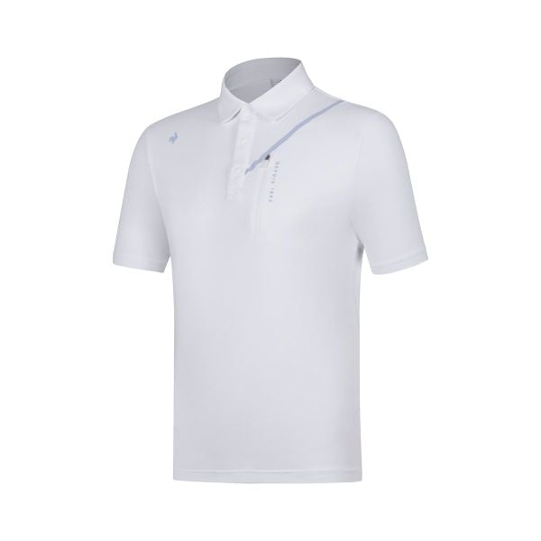  Áo Polo le coq golf Nam GQ121MTS32-WHTE 