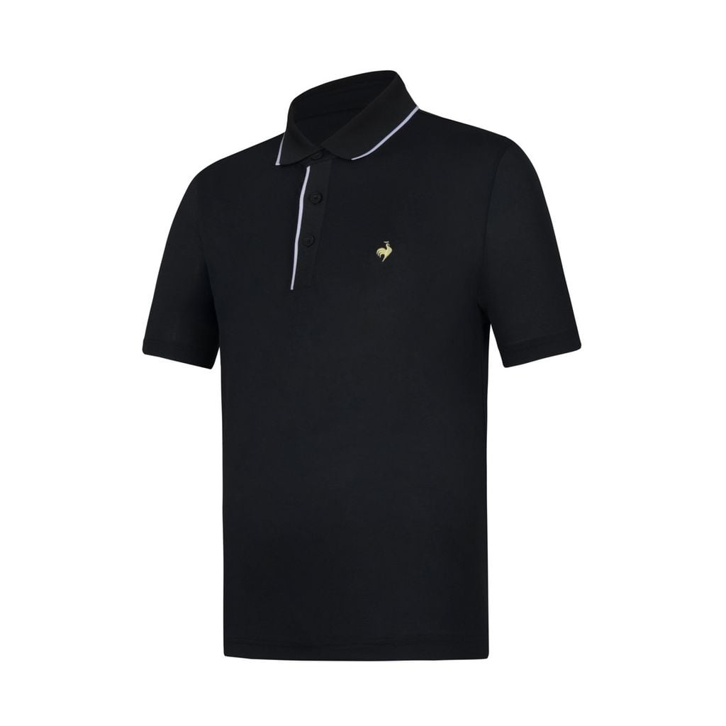 Áo Polo le coq golf Nam GQ121MTS35-BLCK