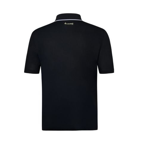 Áo Polo le coq golf Nam GQ121MTS35-BLCK