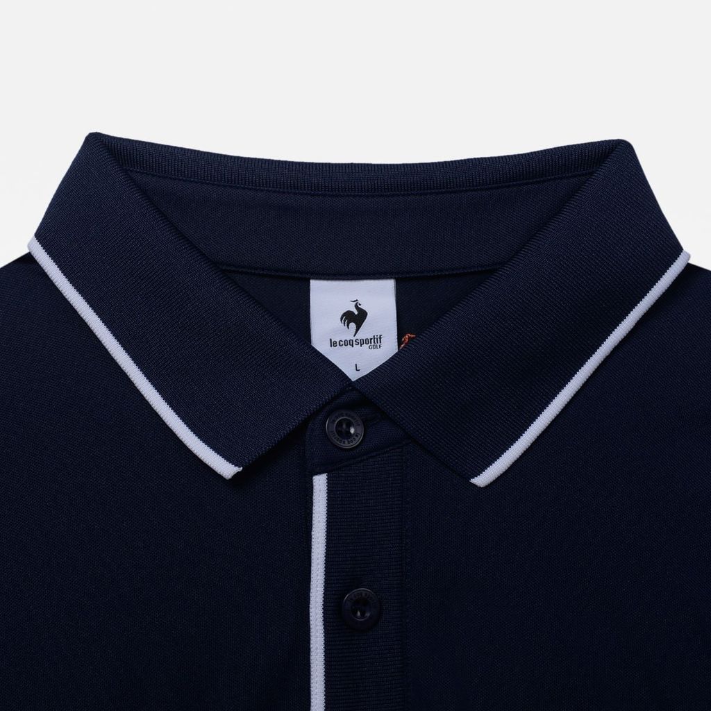 Áo Polo le coq golf Nam GQ121MTS35-NAVY
