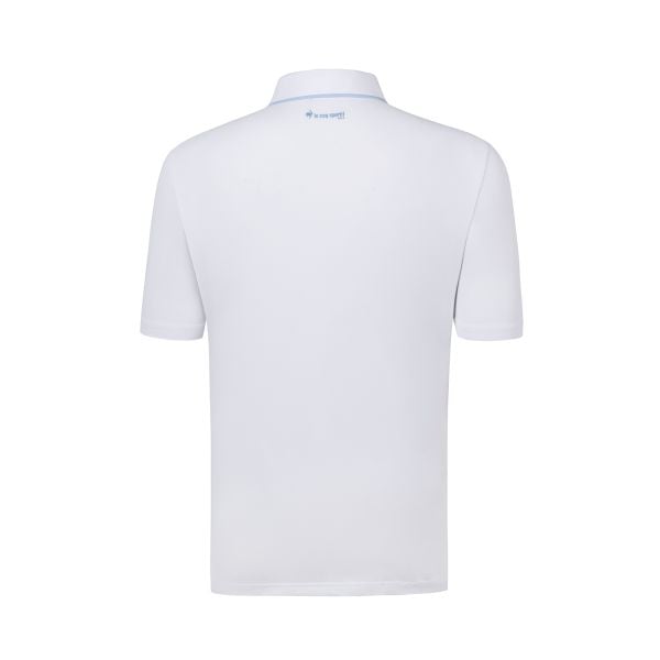  Áo Polo le coq golf Nam GQ121MTS35-WHTE 