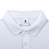  Áo Polo le coq golf Nam GQ121MTS35-WHTE 