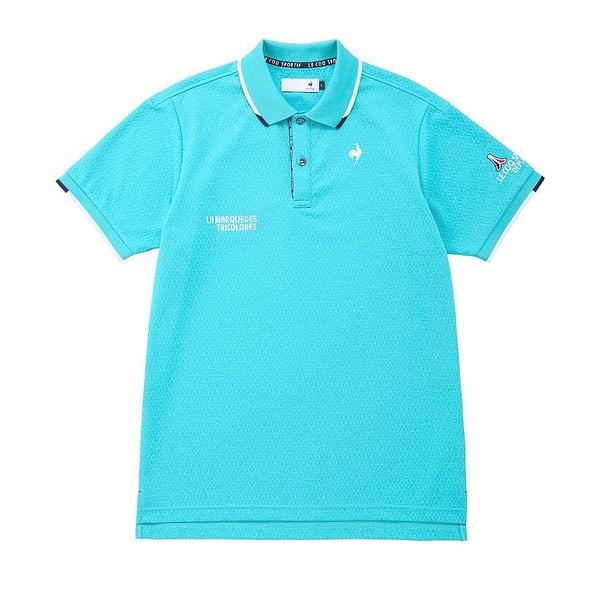  Áo Polo le coq golf nam QGMXJA04V-GR00 