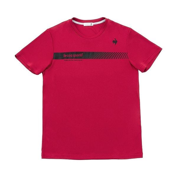  Áo T-Shirt le coq sportif nam - QTMWJA05V-RD 
