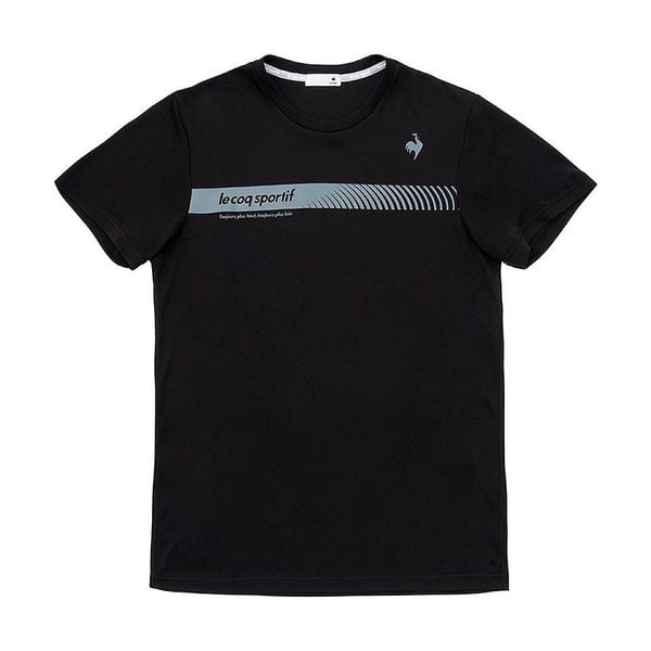  Áo T-Shirt le coq sportif nam - QTMWJA05V-BK 