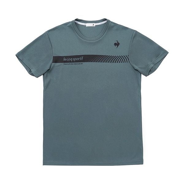  Áo T-Shirt le coq sportif nam - QTMWJA05V-BL 