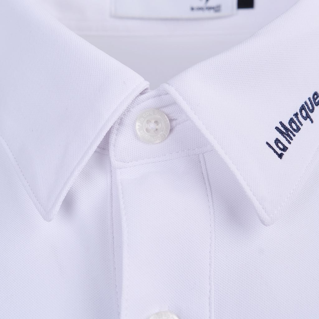 Áo Polo le coq golf Nam LG5SHSV1MV-WH00