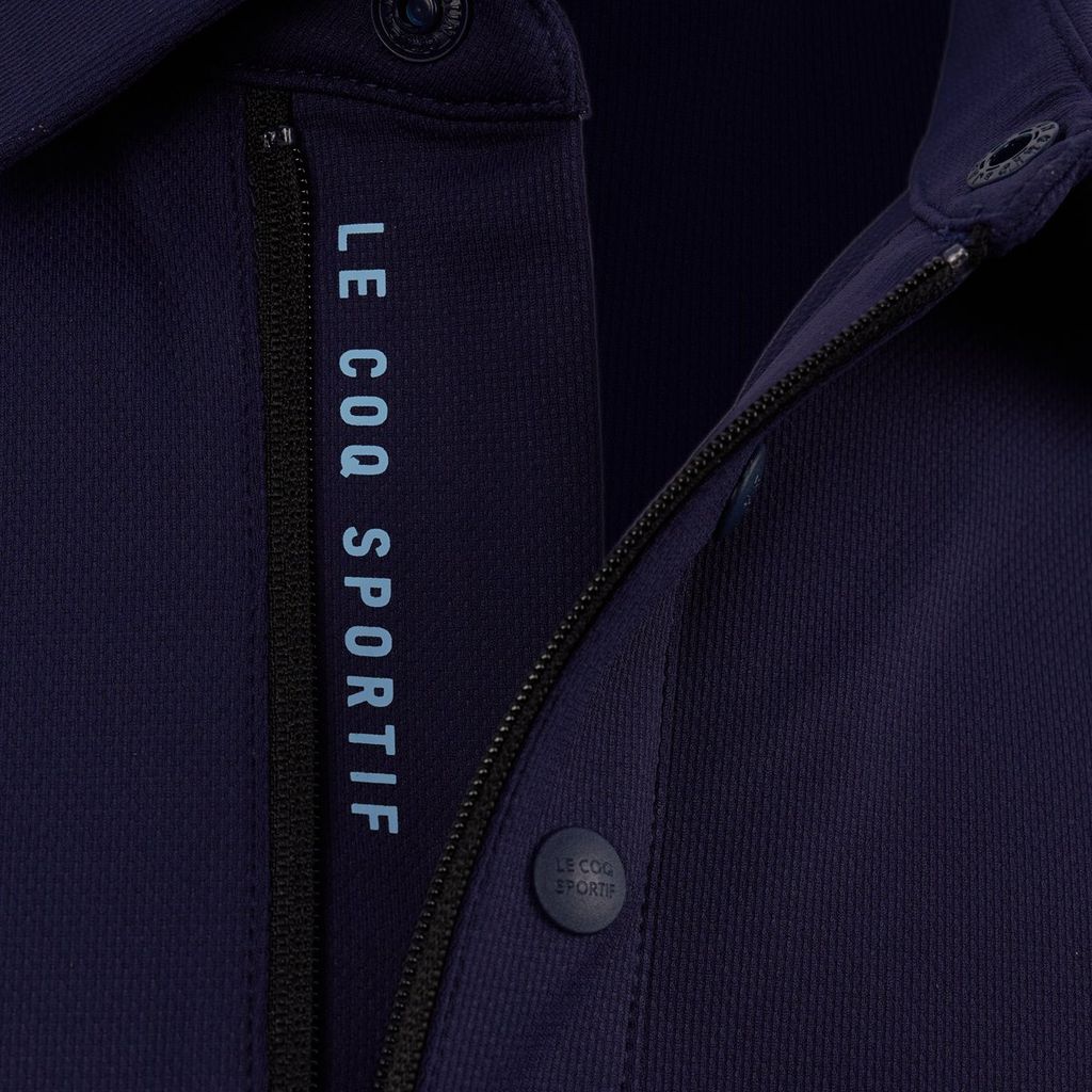 Áo dài tay có cổ le coq golf Nam GQ121MTL12-NBLU