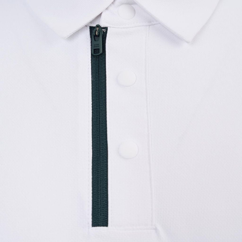 Áo dài tay có cổ le coq golf Nam GQ121MTL12-WHTE