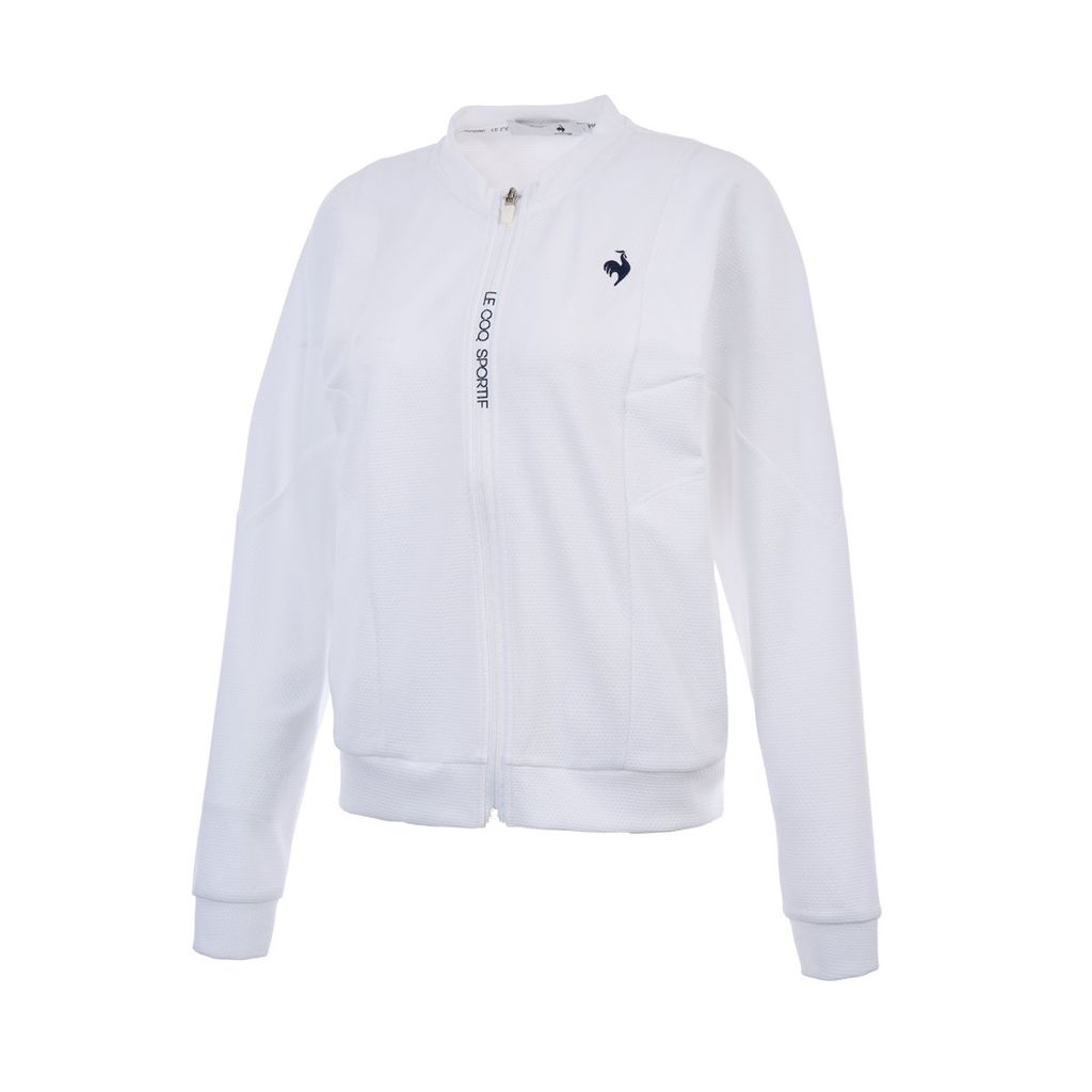 Áo khoác nỉ nữ Le Coq Golf LG5SSW50LV-WH00 trắng phong cách thể thao